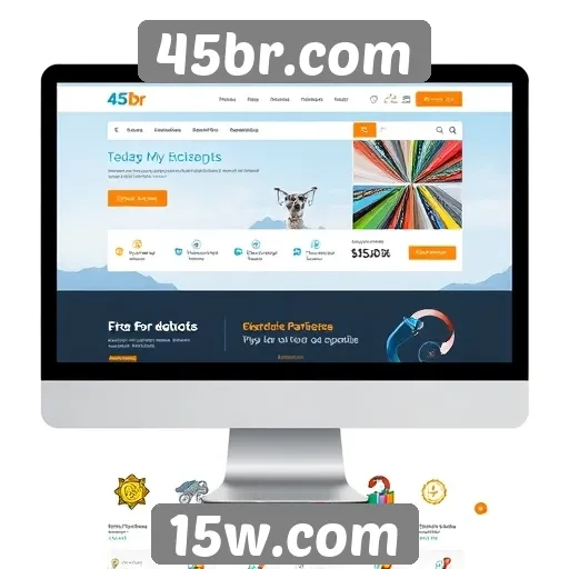 Navegação intuitiva é destaque do site 45br.com